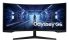 Samsung 34"" Odyssey G55T WQHD Curved 3440x1440 21;9 1000R 165Hz 1ms 250 cd/? FreeSync VA DP HDMI Headphone Tilt VESA Gaming Monitor Black
